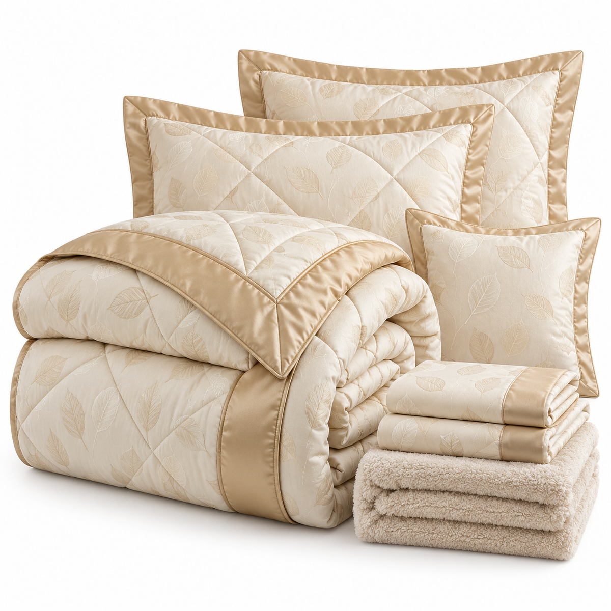 Prebeauti™ Golden Harmony Comforter Set